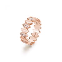 Ring Rosato Woman Gaia in Silver Zircone RZGA59B - RZGA59C
